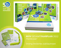 MVV-Gesamtfahrplan 2022, 'Jubilläumsset Hardcover'